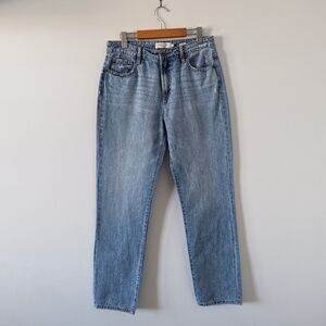 Hidden Jeans Women's 'Tracey' High-Rise Straight Jeans, Size 28, Light Wash Blue